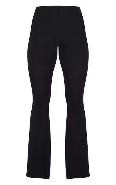 Jersey Flared Trousers