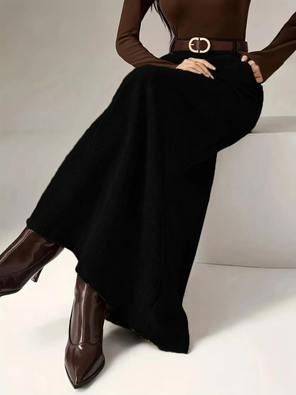 Corduroy Maxi Skirt