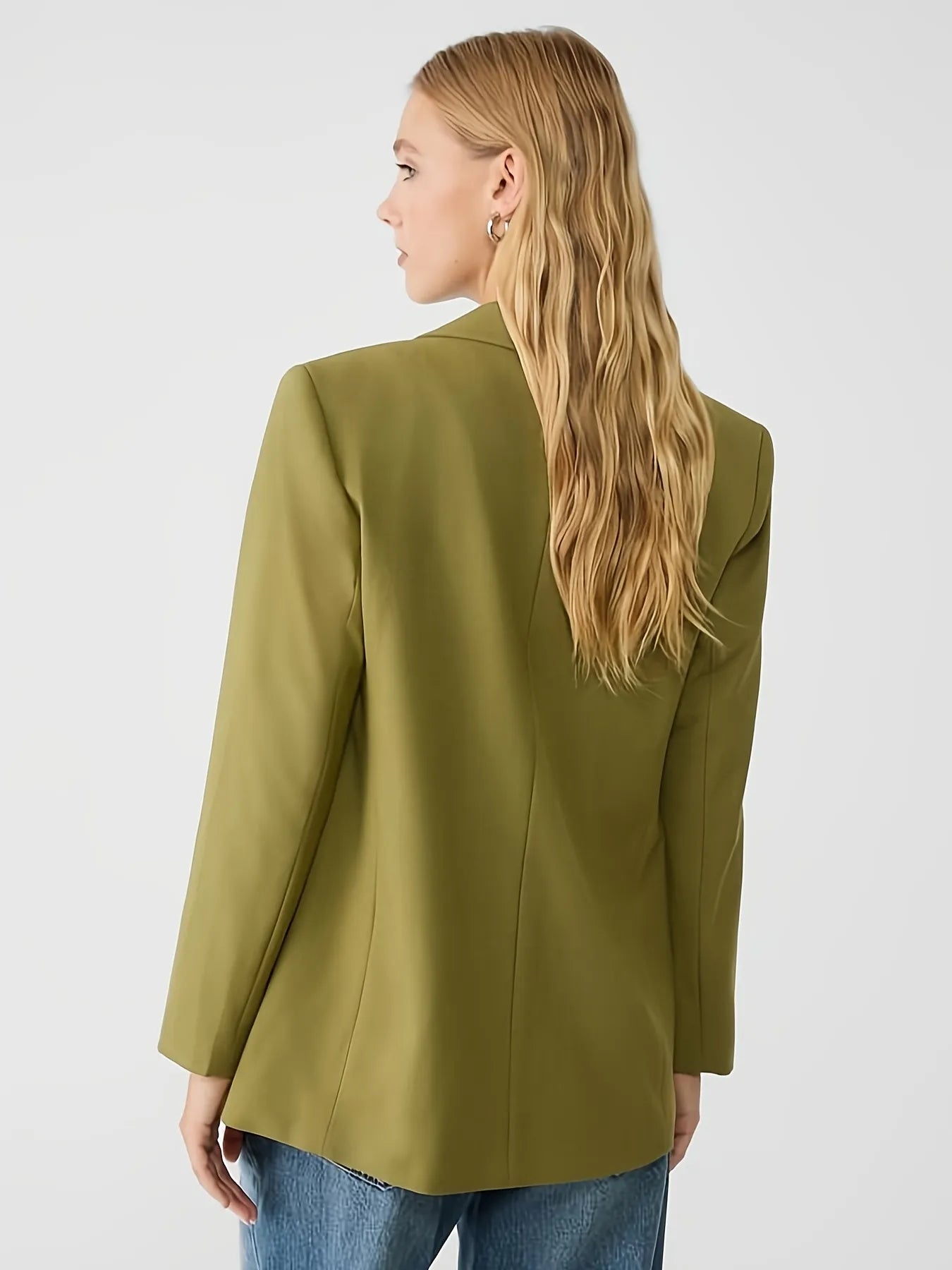 Double-Breasted Tailored Blazer