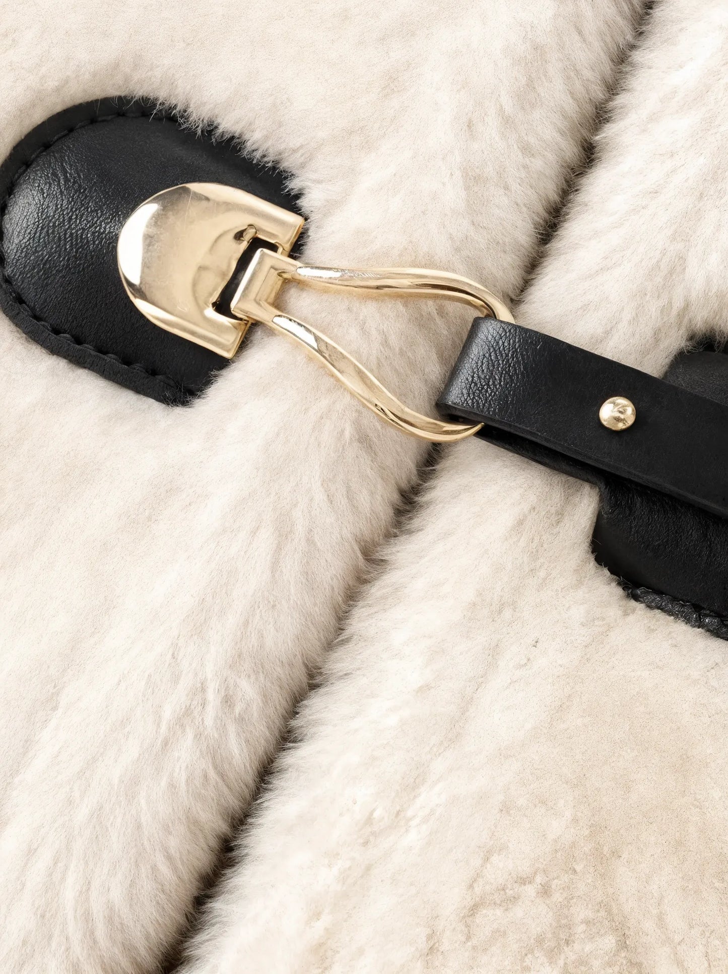 Goat Wool Faux-Fur Jacket