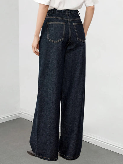 High-Rise Wide-Leg Jeans