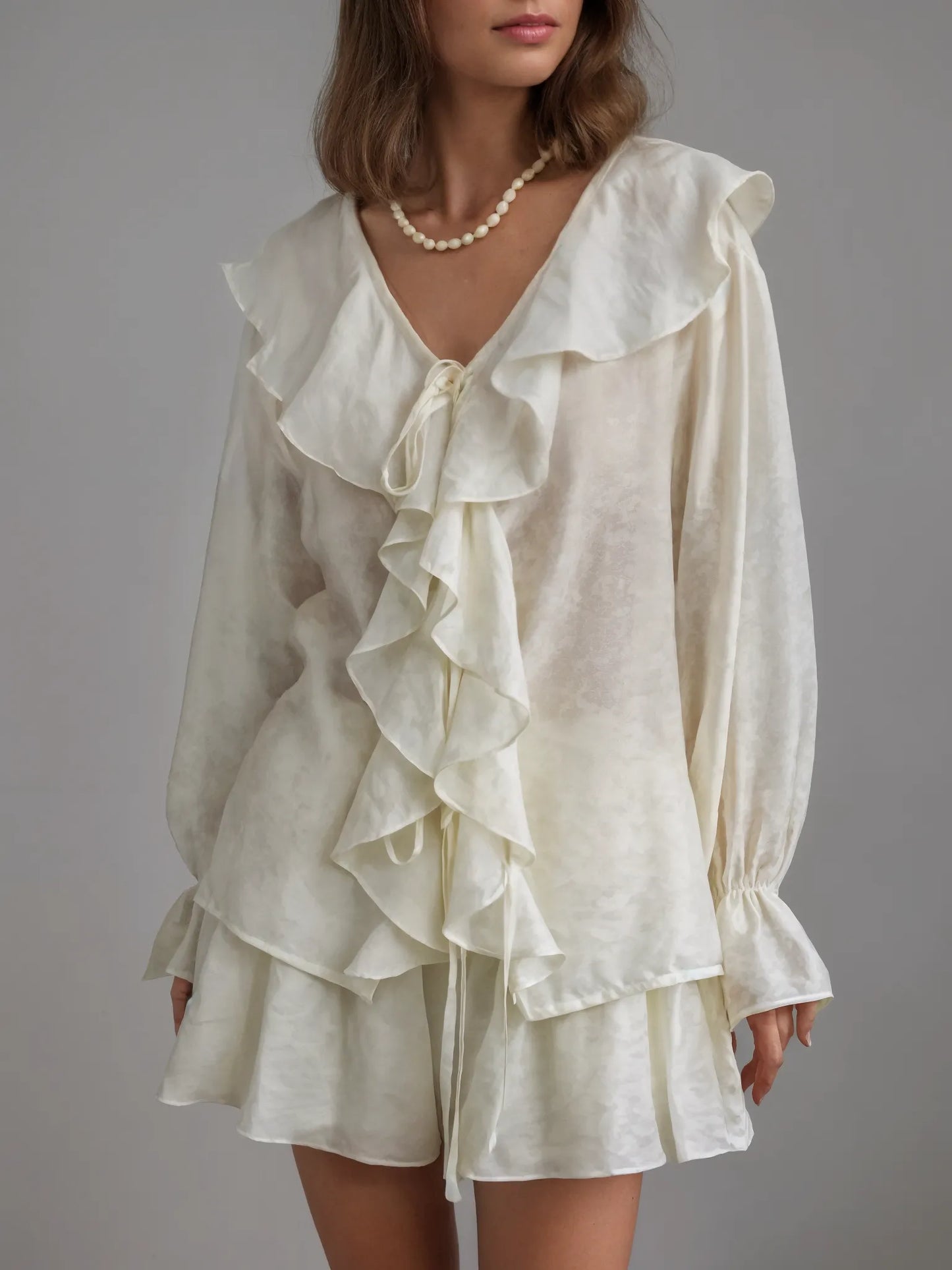 Polyester Two-Piece Set