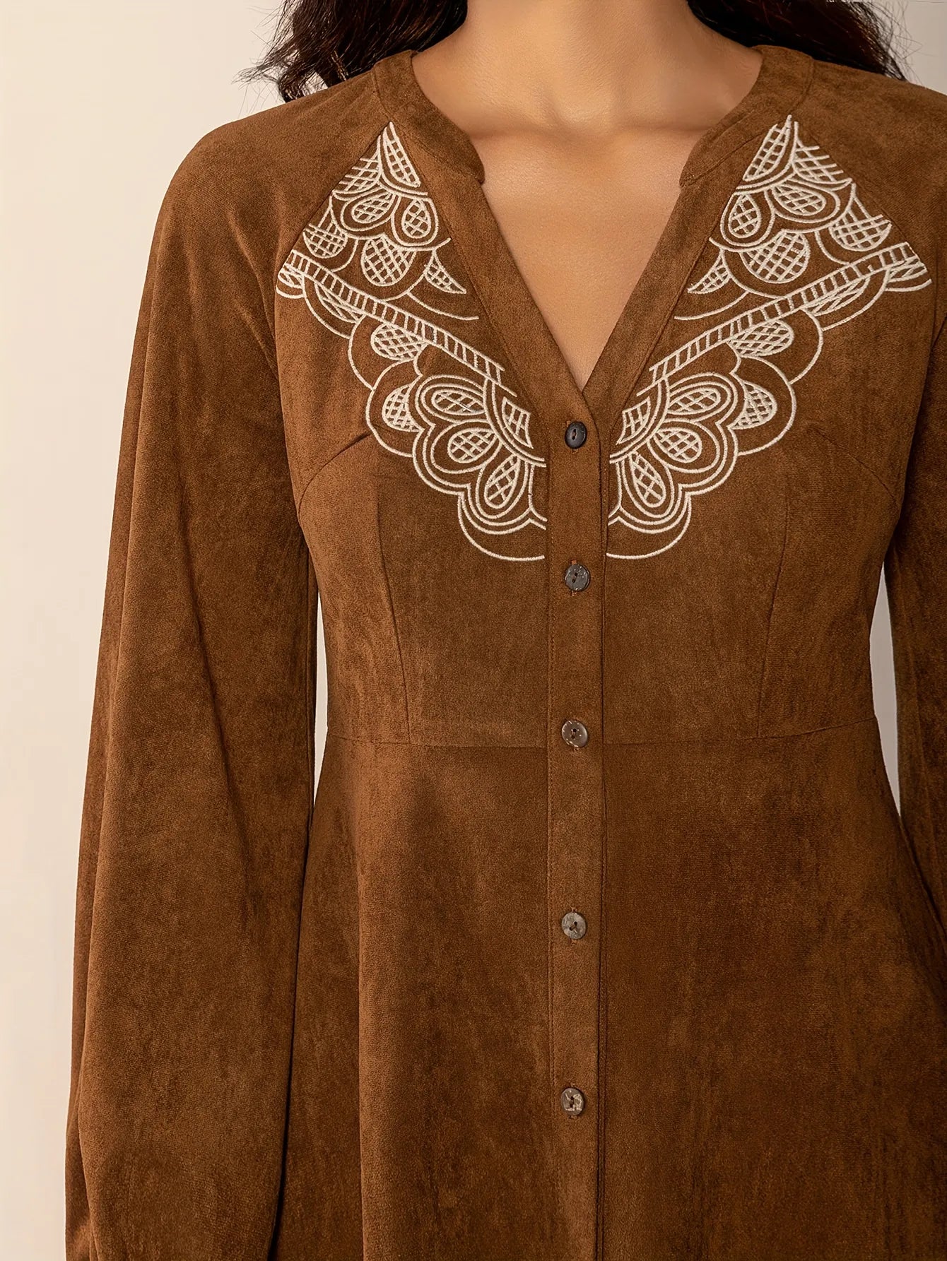 Retro Detail Maxi Dress