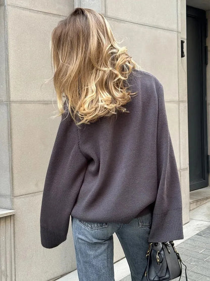 Soft Knit V-Neck Cardigan