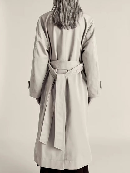 Tailored Longline Trench Coat