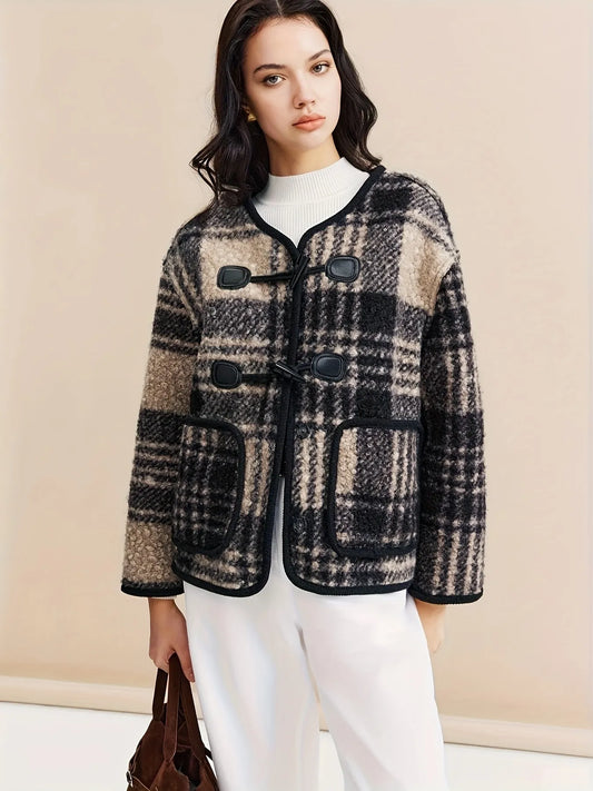 Tweed H-Shape Jacket
