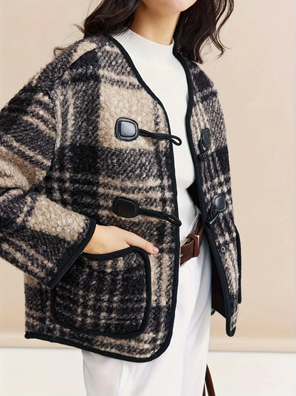 Tweed H-Shape Jacket
