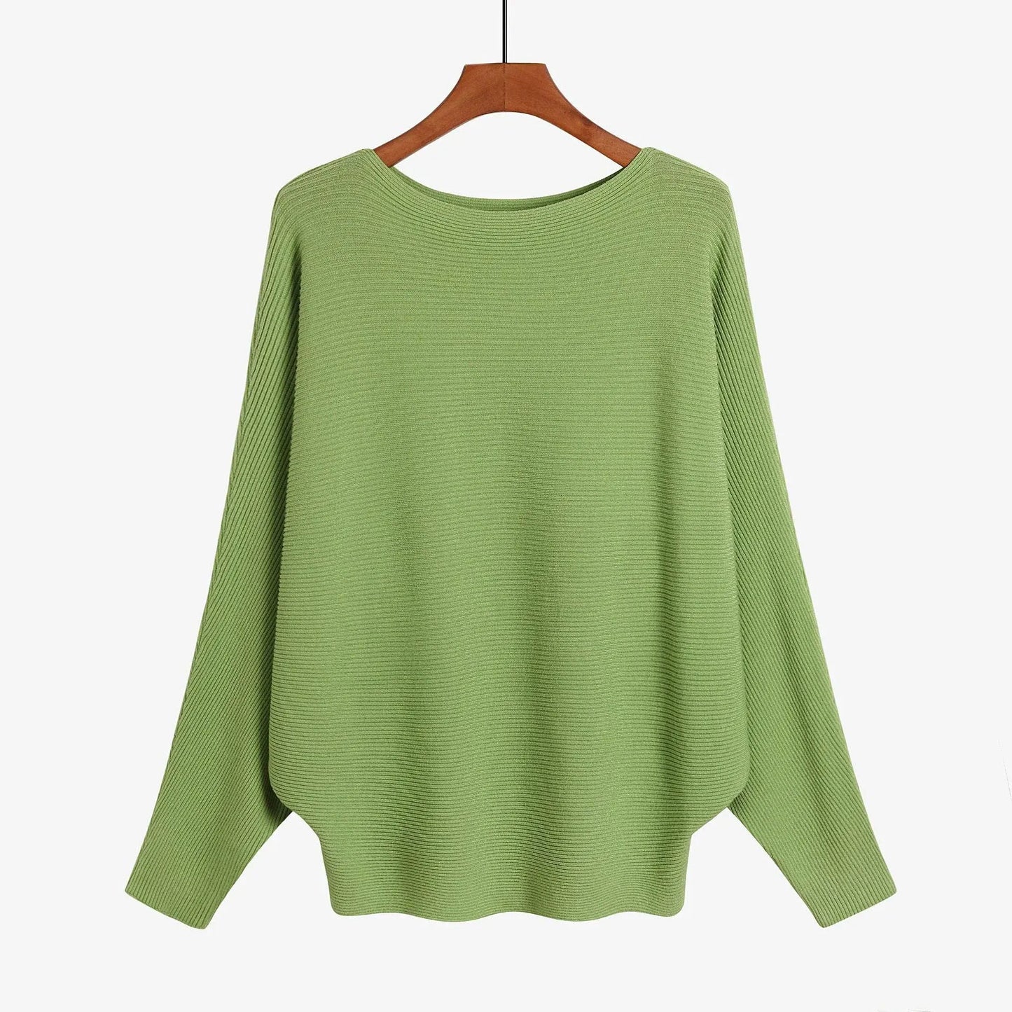 Women’s Wide Neck Relaxed Knit Jumper