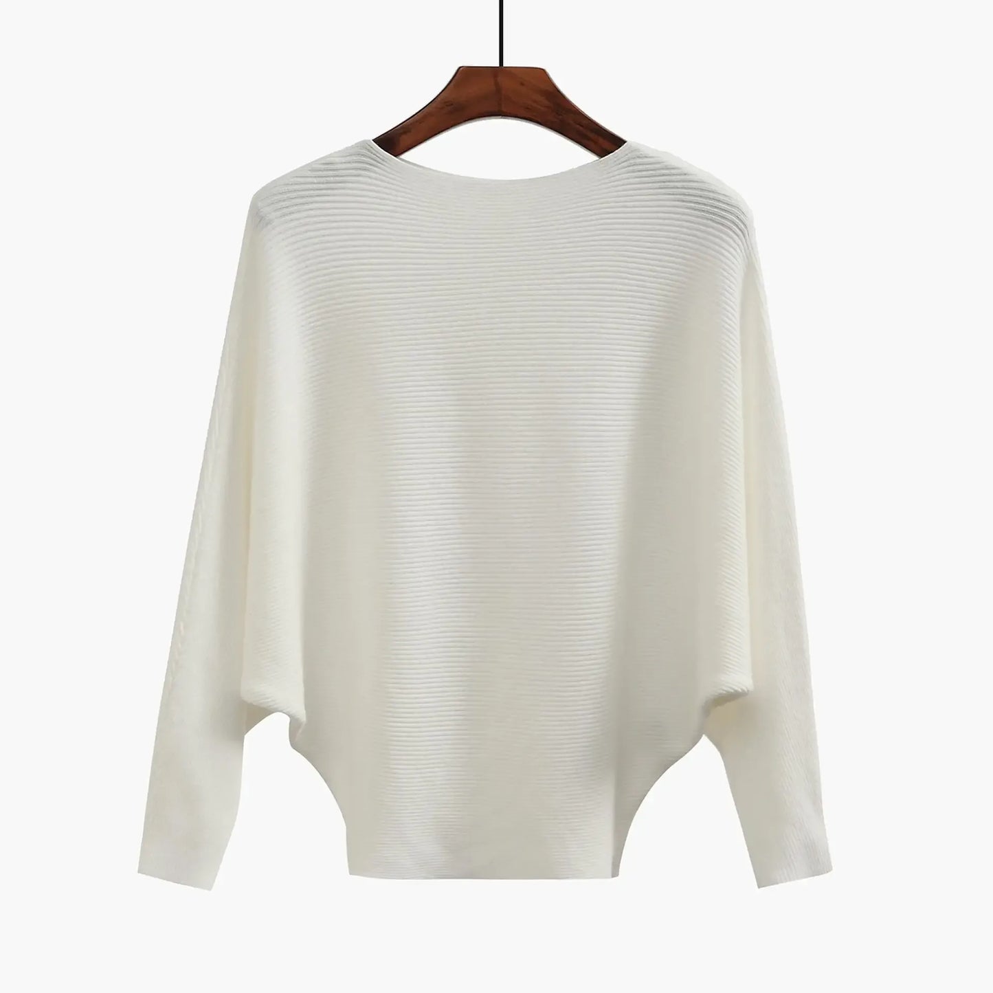 Women’s Wide Neck Relaxed Knit Jumper