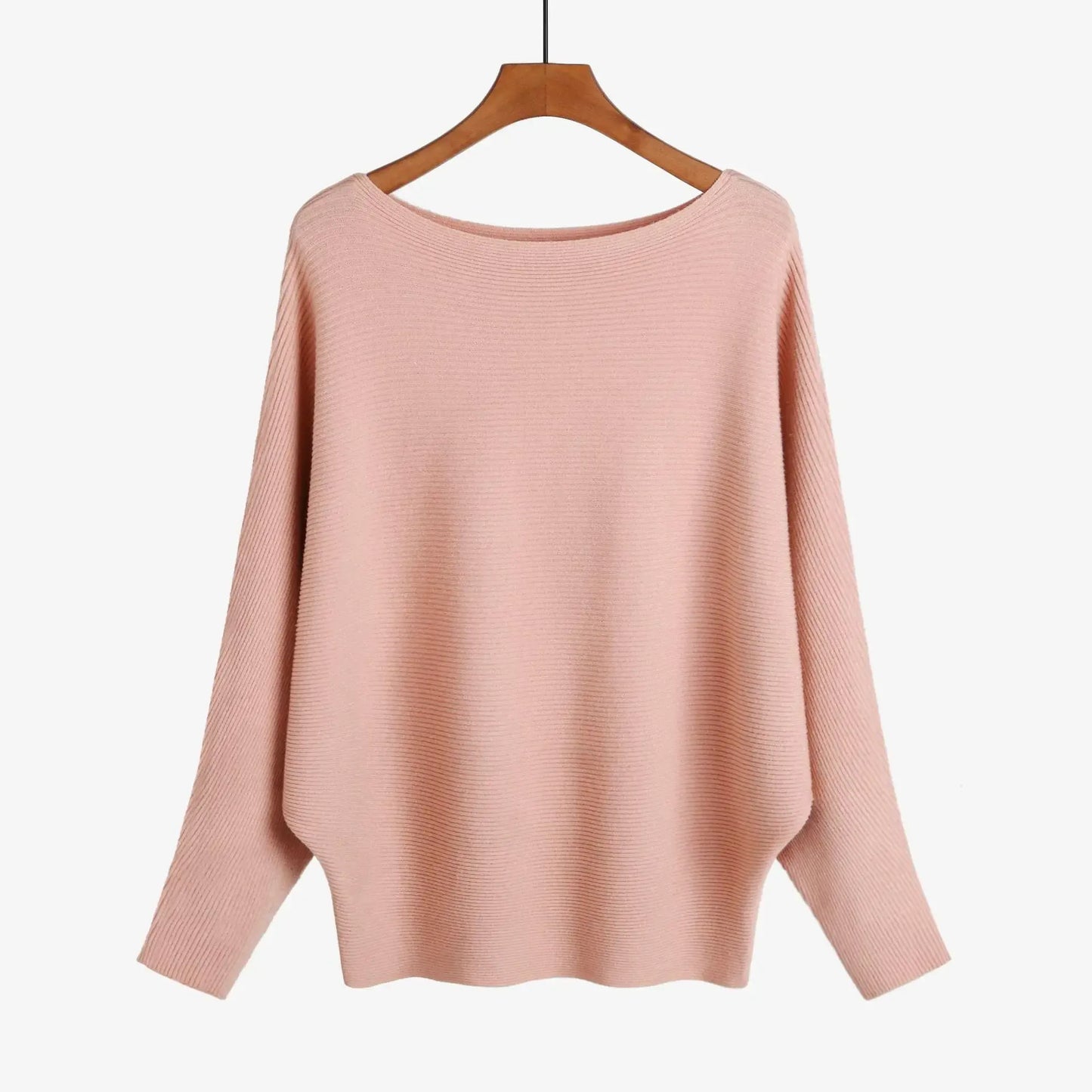 Women’s Wide Neck Relaxed Knit Jumper