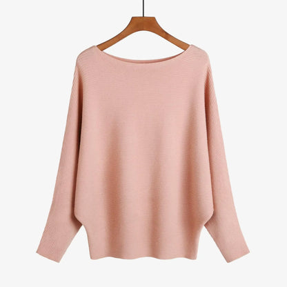 Women’s Wide Neck Relaxed Knit Jumper