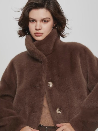 Faux Fur Short Coat